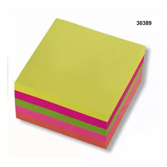 Selbstklebeblock 76x76mm 5 Neonfarben 5x80 Blatt Concorde