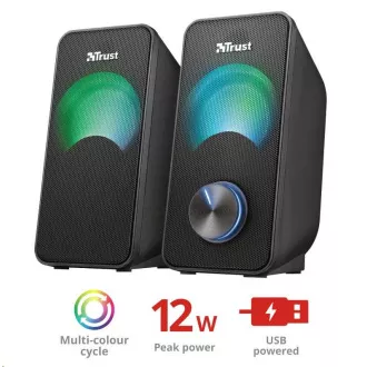 TRUST Arys Compact RGB 2.0 Lautsprecherset