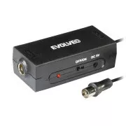 EVOLVEO Amp 1, FM/DAB /DVB-T2 Antennenverstärker, LTE, 4G, 5G Filter