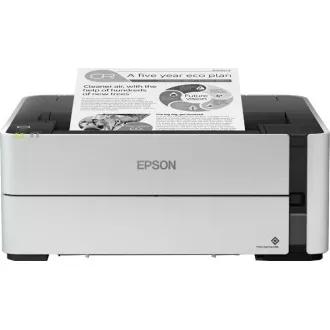 EPSON EcoTank M1180-Tintenstrahldrucker, 1200 x 2400 dpi, A4, 39 Seiten pro Minute, USB 2.0, Ethernet, WLAN, Duplex EPSON EcoTank M1180-Tintenstrahldrucker, 1200 x 2400 dpi, A4, 39 Seiten pro Minute, USB 2.0, Ethernet, WLAN, Duplex