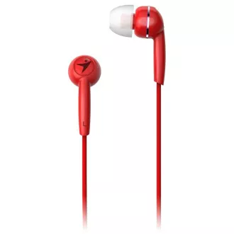 GENIUS Kopfhörer mit Mikrofon HS-M320, rot
