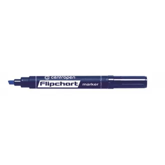 Marker Centropen 8560 für Flipchart blaue Keilspitze 1-4,6 mm Marker Centropen 8560 für Flipchart blaue Keilspitze 1-4,6 mm