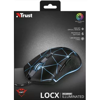 TRUST GXT 133 Locx Gaming-Maus
