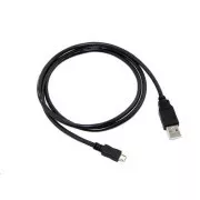 C-TECH USB 2.0 AM/Micro Kabel, 0, 5m, schwarz