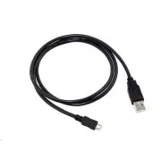 C-TECH USB 2.0 AM/Micro Kabel, 1m, schwarz