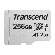 TRANSCEND MicroSDXC-Karte 256GB 300S, UHS-I U3 V30 + Adapter