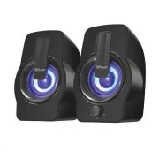 TRUST Gemi RGB 2.0 Lautsprecherset - schwarz