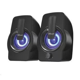TRUST Gemi RGB 2.0 Lautsprecherset - schwarz
