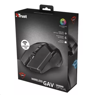 TRUST Mouse GXT 103 Gav Kabellose optische Gaming-Maus