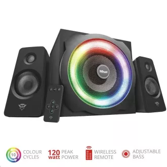 TRUST Speakers GXT 629 Tytan RGB beleuchtetes 2.1 Lautsprecherset