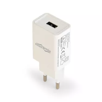 GEMBIRD USB-Ladegerät universal, weiß (5V / 2100mA)
