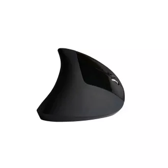 C-TECH Maus VEM-09, vertikal, kabellos, 6 Tasten, schwarz, USB-Nano-Empfänger C-TECH Maus VEM-09, vertikal, kabellos, 6 Tasten, schwarz, USB-Nano-Empfänger