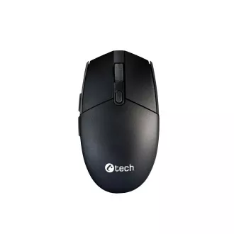 C-TECH Maus WLM-06S, kabellos, 1600DPI, 6 Tasten, schwarz-graphit, geräuschlos