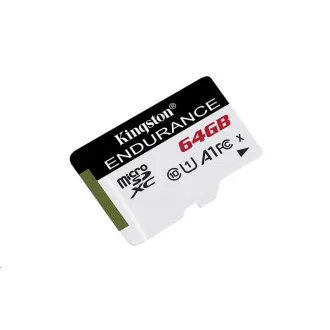 Kingston 64GB microSD XC High Endurance, 95R Klasse 10 UHS-I U1