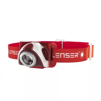 LEDLENSER SEO 5 Stirnlampe ROT - Box