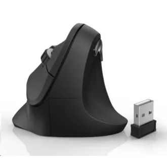 Hama vertikale ergonomische Funkmaus EMW-500, 6 Tasten, Schwarz Hama vertikale ergonomische Funkmaus EMW-500, 6 Tasten, Schwarz