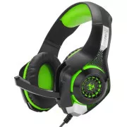 CONNECT IT BIOHAZARD Gaming-Kopfhörer mit Mikrofon, grün