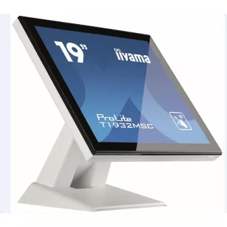Iiyama ProLite T1932MSC, 48,3 cm (19''), projiziert kapazitiv, weiß Iiyama ProLite T1932MSC, 48,3 cm (19''), projiziert kapazitiv, weiß