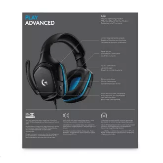 Logitech G432 7.1 Kabelgebundener Gaming-Kopfhörer