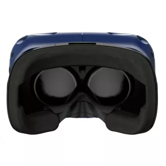 HTC Vive Pro Virtual Reality Headset (Kit), Blau (VR-Brille, Motino-Sensoren, Controller, integriertes Audio) HTC Vive Pro Virtual Reality Headset (Kit), Blau (VR-Brille, Motino-Sensoren, Controller, integriertes Audio)
