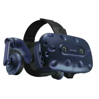 HTC Vive Pro Virtual Reality Headset (Kit), Blau (VR-Brille, Motino-Sensoren, Controller, integriertes Audio) HTC Vive Pro Virtual Reality Headset (Kit), Blau (VR-Brille, Motino-Sensoren, Controller, integriertes Audio)