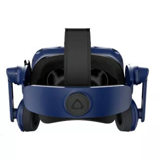 HTC Vive Pro Virtual Reality Headset (Kit), Blau (VR-Brille, Motino-Sensoren, Controller, integriertes Audio) HTC Vive Pro Virtual Reality Headset (Kit), Blau (VR-Brille, Motino-Sensoren, Controller, integriertes Audio)