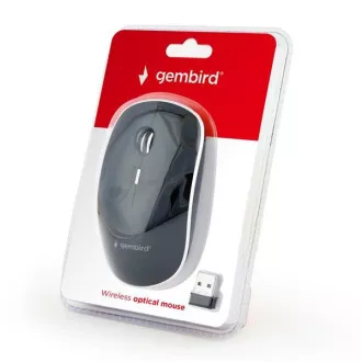 GEMBIRD Maus MUSW-4B-01, schwarz, kabellos, USB-Nano-Empfänger GEMBIRD Maus MUSW-4B-01, schwarz, kabellos, USB-Nano-Empfänger
