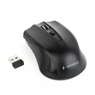 GEMBIRD Maus MUSW-4B-04, schwarz, kabellos, USB-Nano-Empfänger GEMBIRD Maus MUSW-4B-04, schwarz, kabellos, USB-Nano-Empfänger
