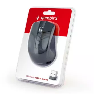 GEMBIRD Maus MUSW-4B-04, schwarz, kabellos, USB-Nano-Empfänger GEMBIRD Maus MUSW-4B-04, schwarz, kabellos, USB-Nano-Empfänger