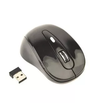GEMBIRD Maus MUSW-6B-01, schwarz, kabellos, USB-Nano-Empfänger GEMBIRD Maus MUSW-6B-01, schwarz, kabellos, USB-Nano-Empfänger