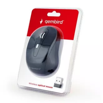 GEMBIRD Maus MUSW-6B-01, schwarz, kabellos, USB-Nano-Empfänger GEMBIRD Maus MUSW-6B-01, schwarz, kabellos, USB-Nano-Empfänger