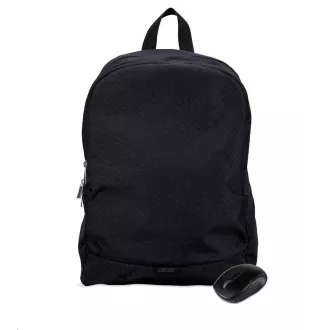 ACER NTB STARTER KIT 15.6 "ABG950 RUCKSACK SCHWARZ UND DRAHTLOSE MAUS SCHWARZ