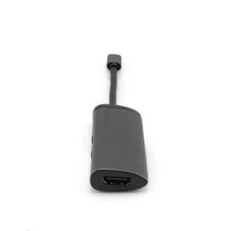VERBATIM USB-C 4in1 Dockingstation, 1x HDMI, 1xUSB-C, 2xUSB, grau