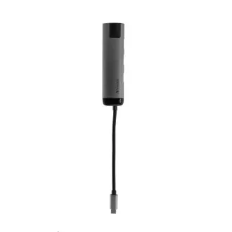 VERBATIM Dockingstation USB-C 5in1, 1xHDMI, 1xSB-C, 2xUSB, 1xRJ45, grau