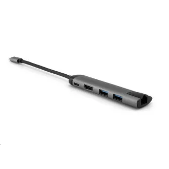 VERBATIM Dockingstation USB-C 5in1, 1xHDMI, 1xSB-C, 2xUSB, 1xRJ45, grau