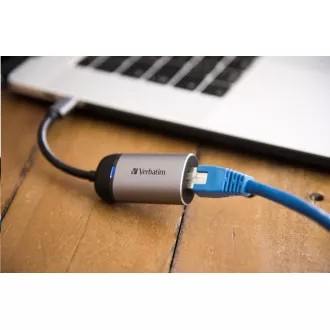 VERBATIM HUB USB-C auf RJ45 Adapter