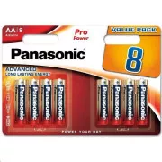 PANASONIC Pro Power Alkaline-Batterien LR6PPG/8BW AA 1, 5V (Blistr 8pcs)