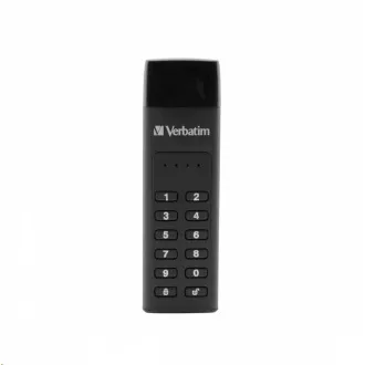 VERBATIM USB C 3.1 Laufwerk 128 GB - Keypad Secure (R: 160 / W: 150 MB / s) DSGVO
