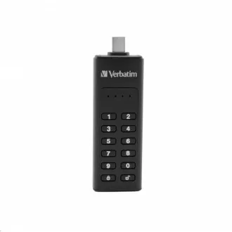VERBATIM USB C 3.1 Laufwerk 64 GB - Keypad Secure (R: 160 / B: 140 MB / s) DSGVO VERBATIM USB C 3.1 Laufwerk 64 GB - Keypad Secure (R: 160 / B: 140 MB / s) DSGVO