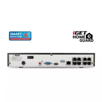iGET HOMEGUARD HGNVK85304 PoE Kamerasystem mit SMART Bewegungserkennung, 8-Kanal FullHD NVR 4x FullHD Außenkamera iGET HOMEGUARD HGNVK85304 PoE Kamerasystem mit SMART Bewegungserkennung, 8-Kanal FullHD NVR 4x FullHD Außenkamera