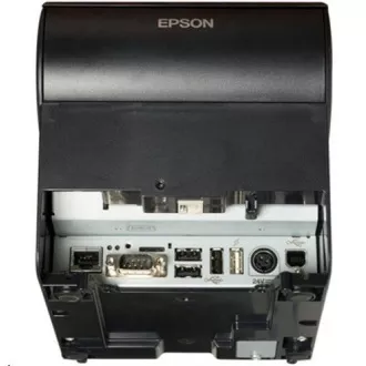 EPSON TM-T88VI Kassendrucker, RS232 / USB / LAN, Summer, schwarz, mit Netzteil EPSON TM-T88VI Kassendrucker, RS232 / USB / LAN, Summer, schwarz, mit Netzteil