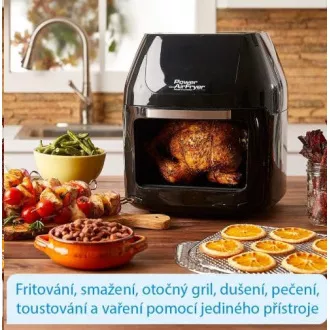 Power AirFryer Multi-Function Deluxe - knusprigere, saftigere und schneller zubereitete Leckereien für die ganze Familie Power AirFryer Multi-Function Deluxe - knusprigere, saftigere und schneller zubereitete Leckereien für die ganze Familie