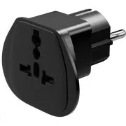 Goobay Universal Reiseadapter für Fremdgeräte auf CZ Steckdose IEC 320 C13
