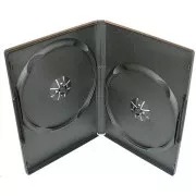 OEM Box für 2 DVD Slim 9mm schwarz (Packung mit 100 Stück)