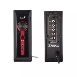 GENIUS Repro GX GAMING SW-G2.1 1250 Ver. II / 2.1 / 38W / Schwarz