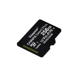 Kingston 256 GB MikrofonSDXC Canvas Select Plus 100R A1 C10 - 1 Stück Kingston 256 GB MikrofonSDXC Canvas Select Plus 100R A1 C10 - 1 Stück