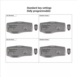 Hama Maus-/Tastatur-Konverter "Speedshot Ultimate" für PS4 / PS3 / Xbox One / Xbox360, Grau Hama Maus-/Tastatur-Konverter "Speedshot Ultimate" für PS4 / PS3 / Xbox One / Xbox360, Grau