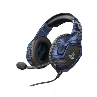 TRUST GXT 488 Forze-B PS4 Gaming-Headset - Sony-Lizenz - blau