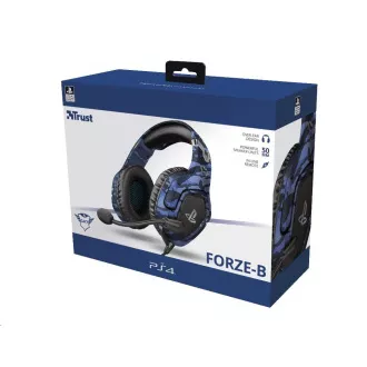 TRUST GXT 488 Forze-B PS4 Gaming-Headset - Sony-Lizenz - blau