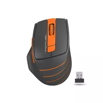 A4tech FG30B, FSTYLER Funkmaus, orange